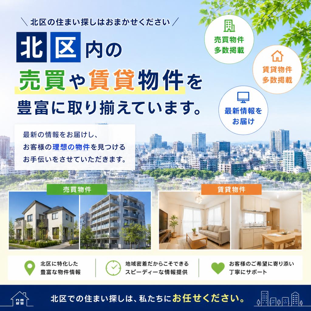 東京都北区の物件情報
