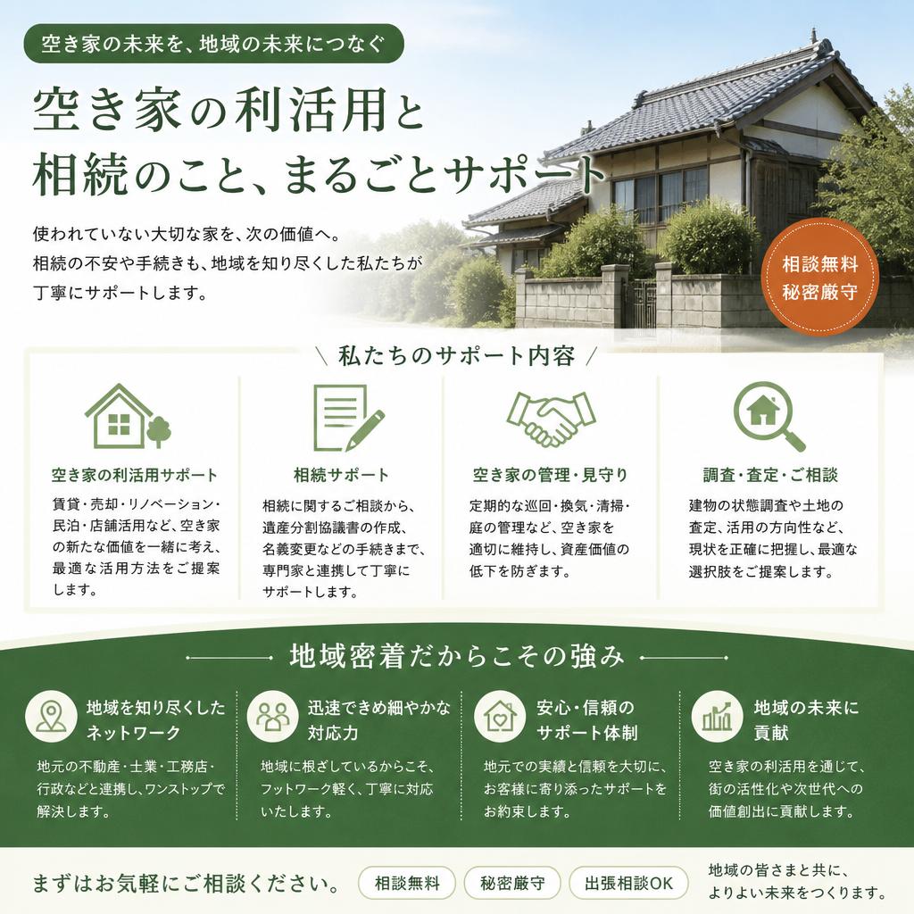 2. うさぎや不動産のサービス紹介